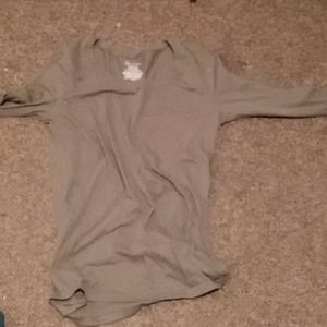 Green long sleeve shirt